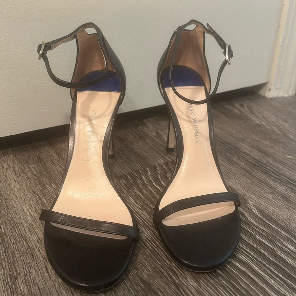 Stuart Weitzman sexy black heels